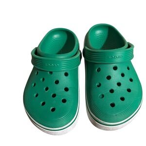Kids Crocs Size J 1 Green